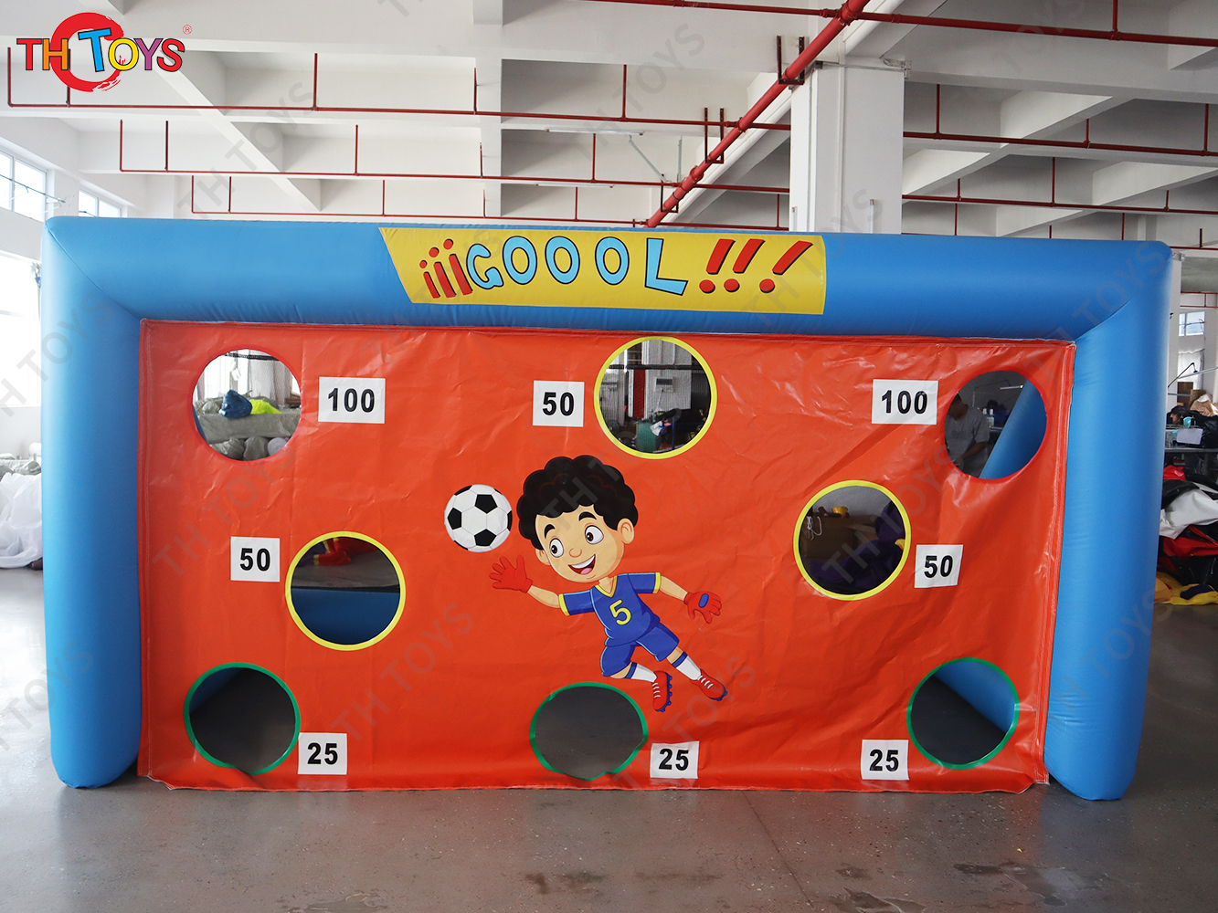 inflatable football soccer toss game,inflatable football target,inflatable soccer shooting goal