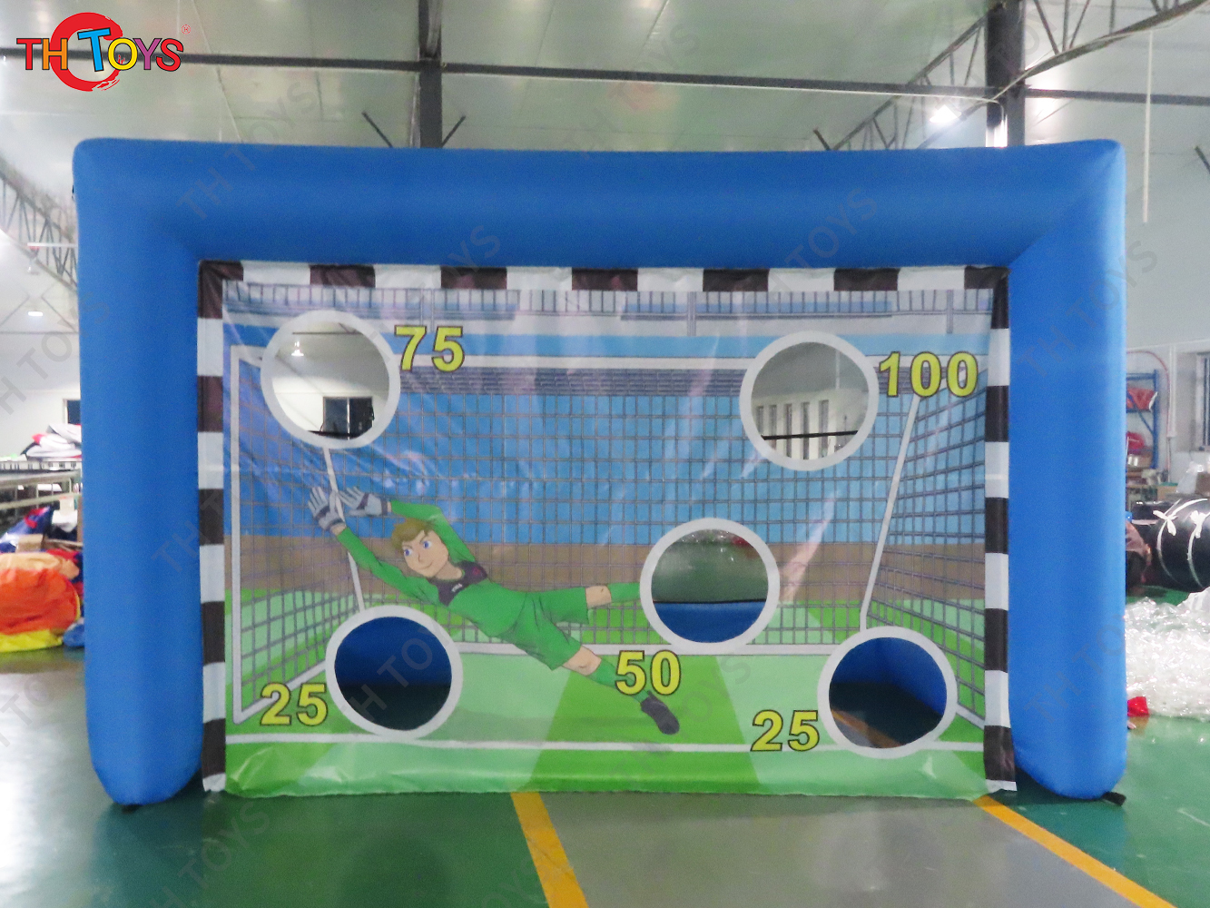 inflatable football soccer toss game,inflatable football target,inflatable soccer shooting goal
