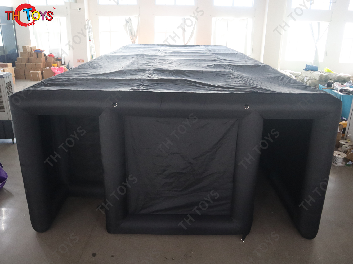 Inflatable Halloween Maze Tag Inflatable Haunt House Arena labyrinth Carnival Sport Game for Sale