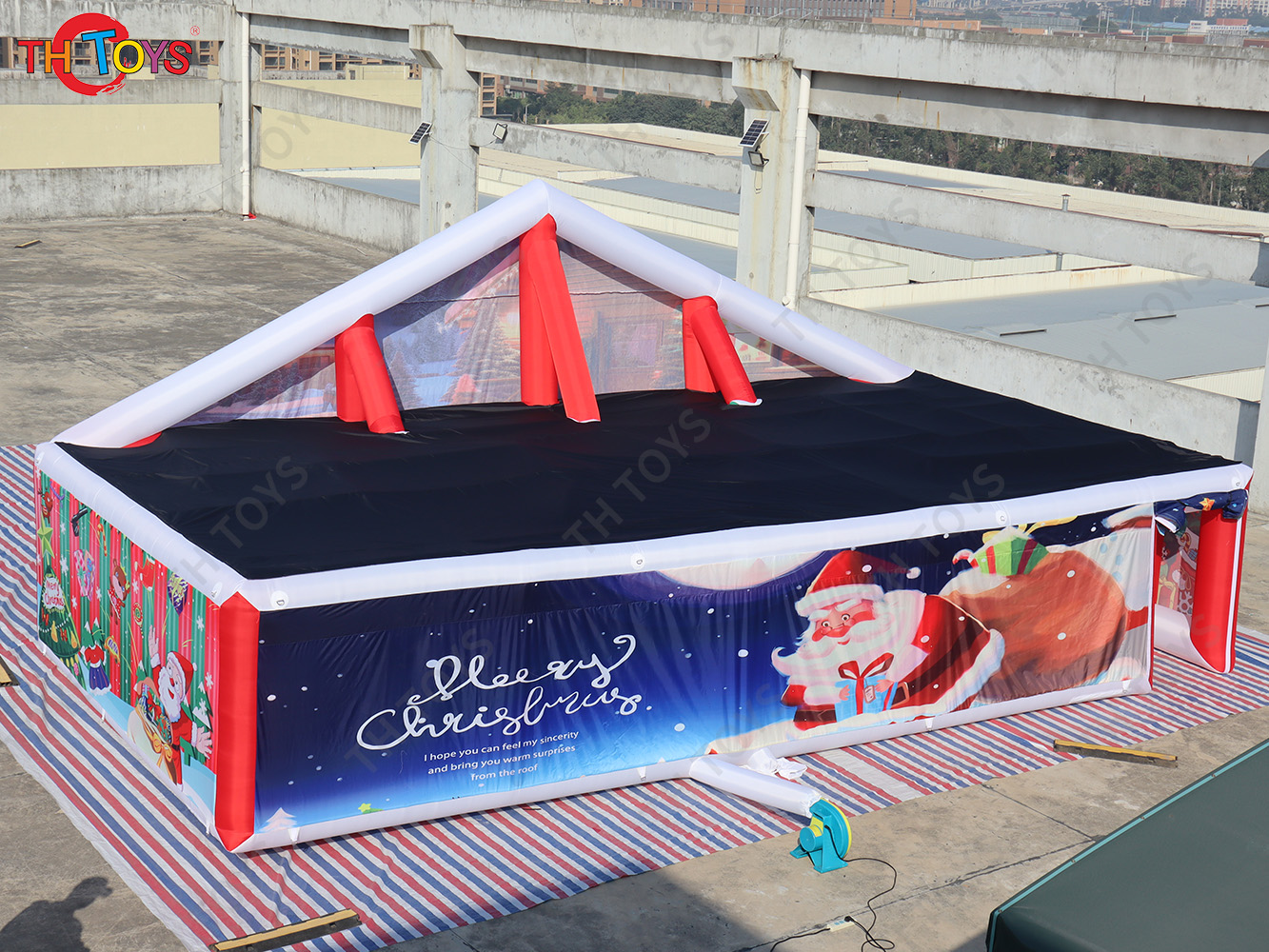 outdoor portable Christmas inflatable maze, Halloween inflatable haunt house Labyrinth maze for kids n adults