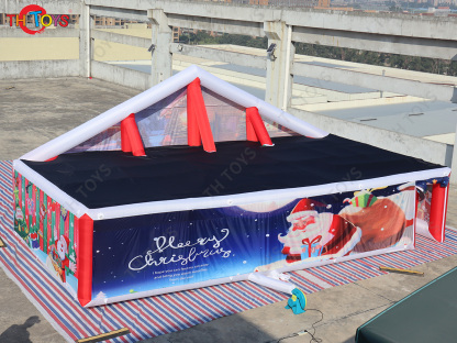 outdoor portable Christmas inflatable maze, Halloween inflatable haunt house Labyrinth maze for kids n adults