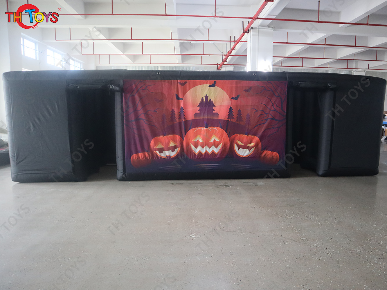 Custom Halloween Inflatable Haunted House Maze, new inflatable Laser Tag Arena maze for kids n adults