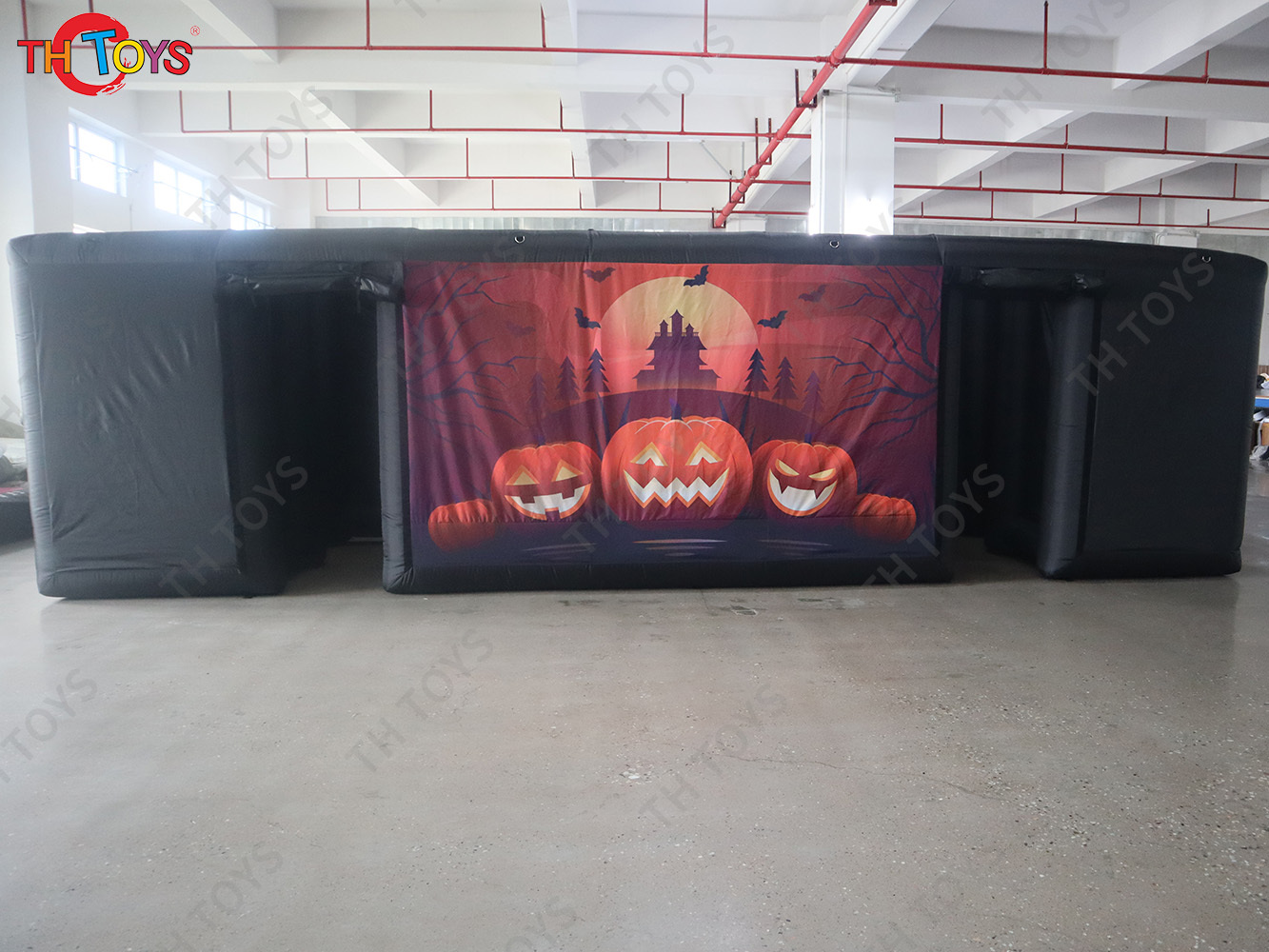 Custom Halloween Inflatable Haunted House Maze, new inflatable Laser Tag Arena maze for kids n adults