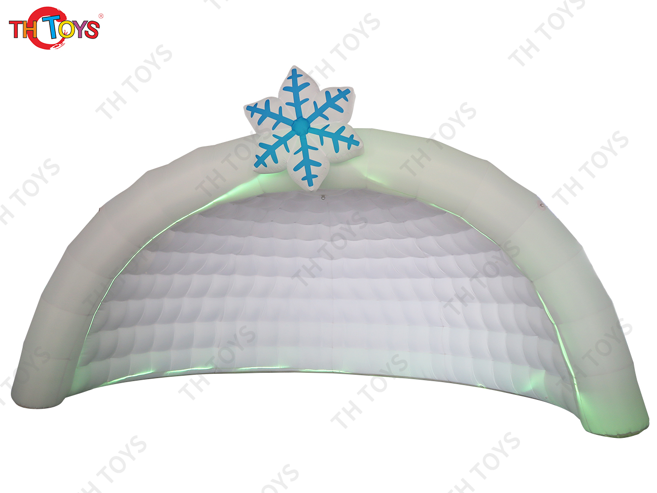 outdoor portable inflatable party tent, inflatable dome tent, blow up Snow Igloo with LED light