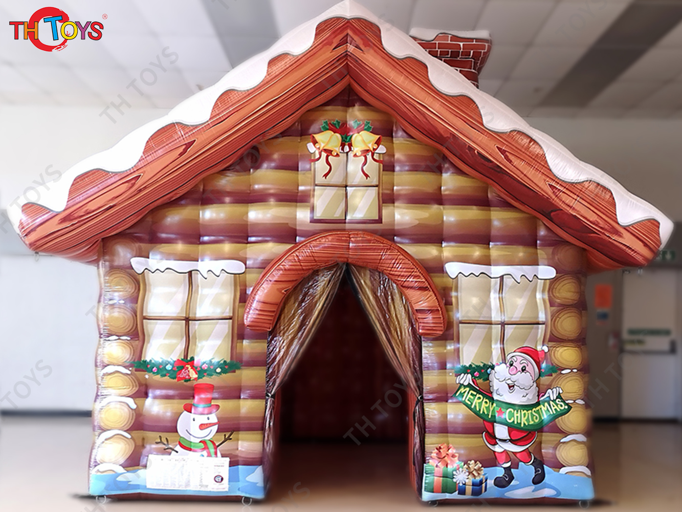 New beautiful Design Inflatable Grotto Santa Christmas Home Decoration House Tent