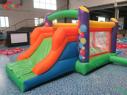 3.5x2x1.2mH PVC Tarpaulin Inflatable Bouncer Cheap Inflatable Bouncy Castle Bounce House Toys with Slide