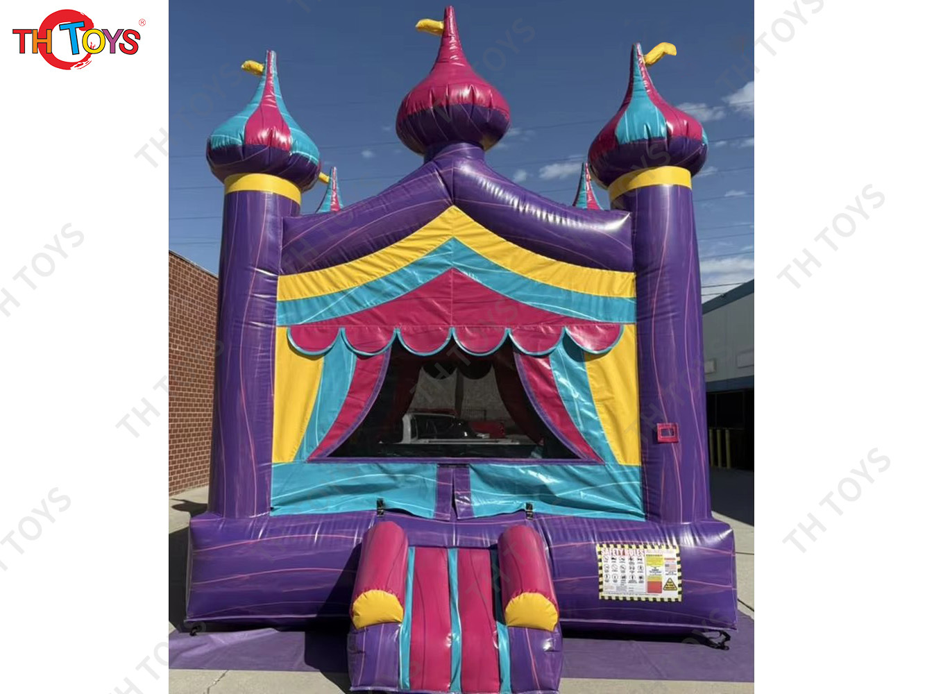 Dinosaur animal inflatable bouncy house, new style party rental inflatable jumper house for kids