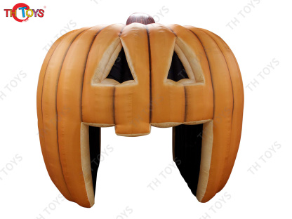 inflatable Jack-O-Lantern Pumpkin tunnel Archway