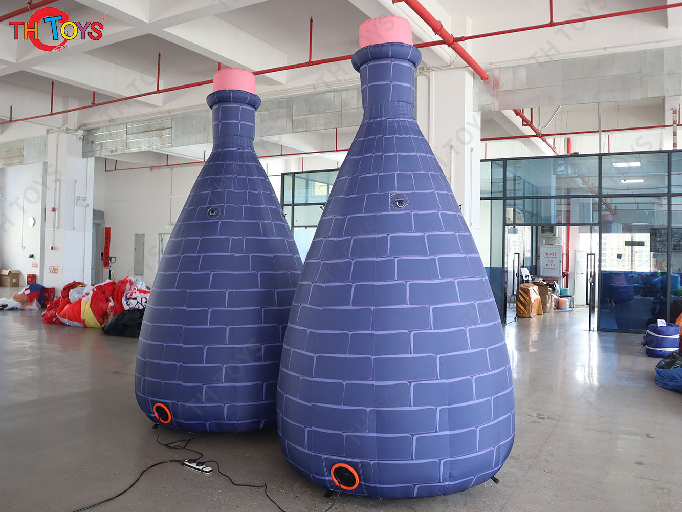 Outdoor Advertising Inflatable Shochu Bottle Model Brand Promotion Inflatable Wine Bottle Replica with Blower