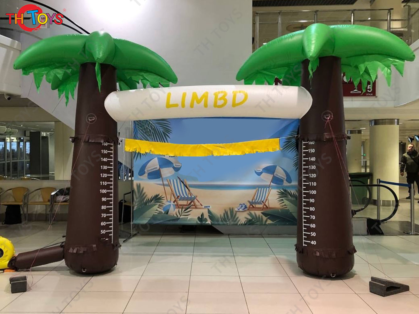 New Inflatable Limbo dancing Game Fun Limbo Carnival Game Popular Interactive Arch Game