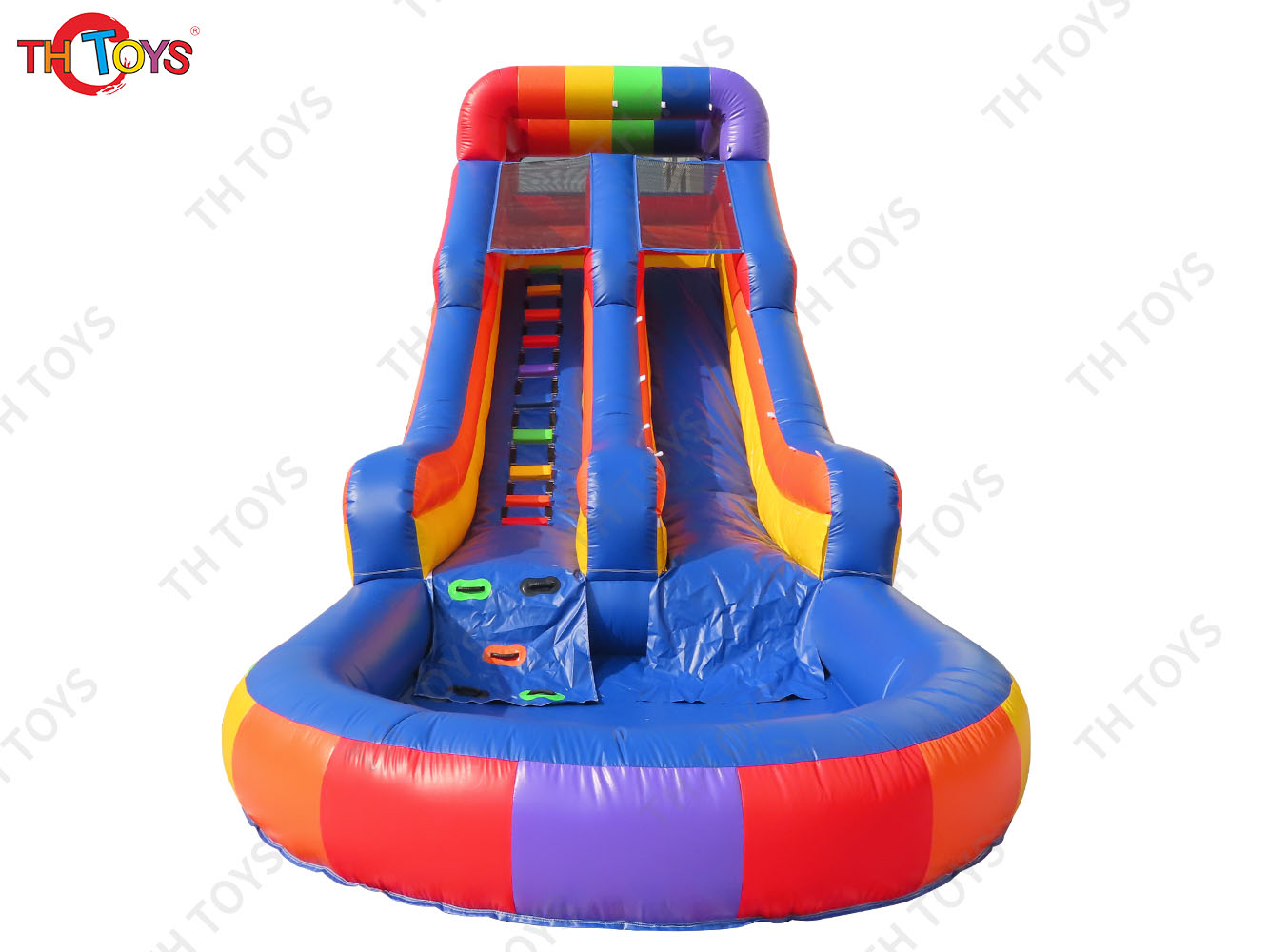 10m Big Inflatable Water Slide Bounce Playground Kids Summer Bouncer Slide Combo with Pool for Sale