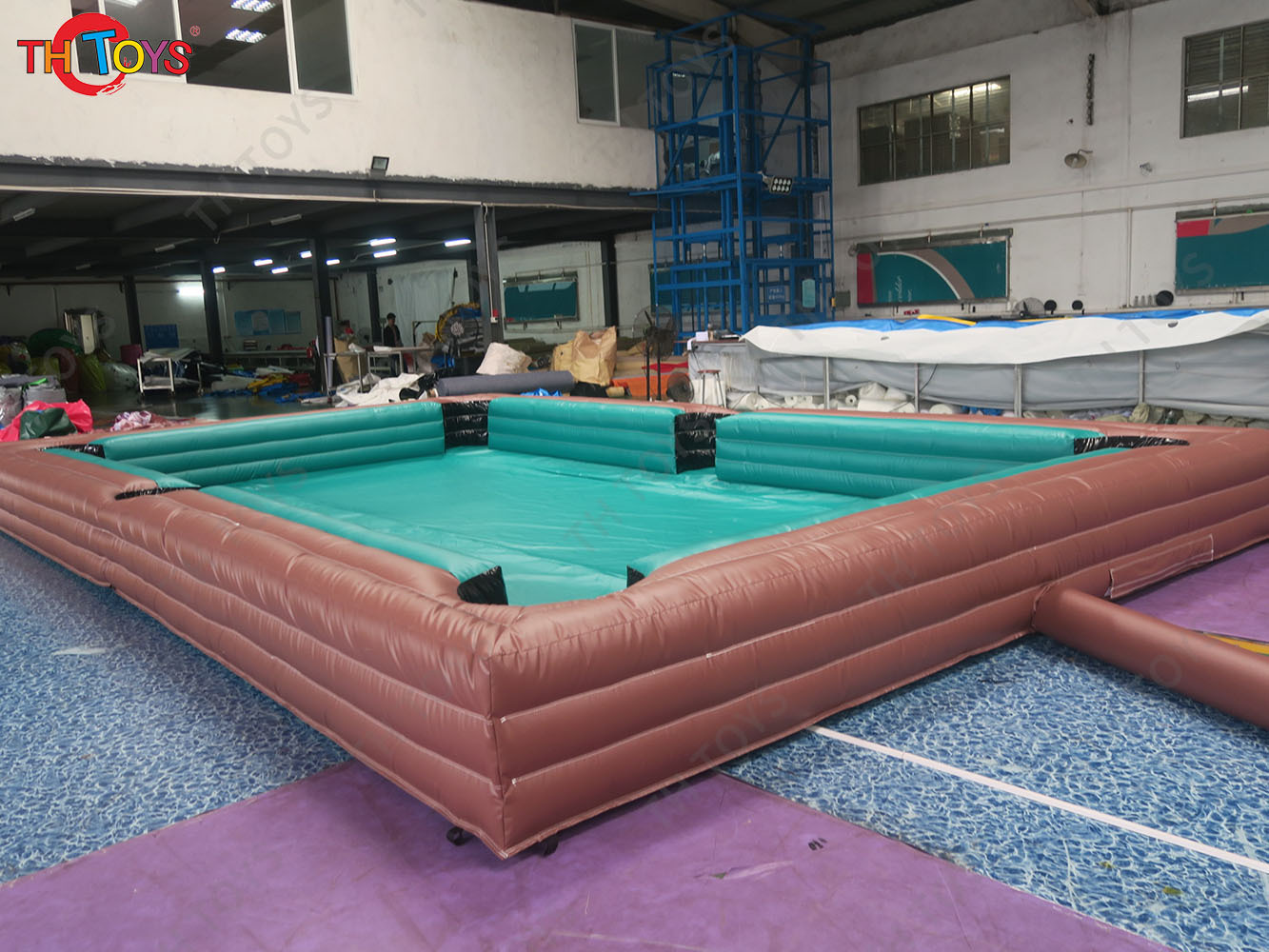 8m/10m/12m Inflatable Snooker Field Commercial Durable Soccer Billiard Board Table Snooker Pool Outdoor Activities Game