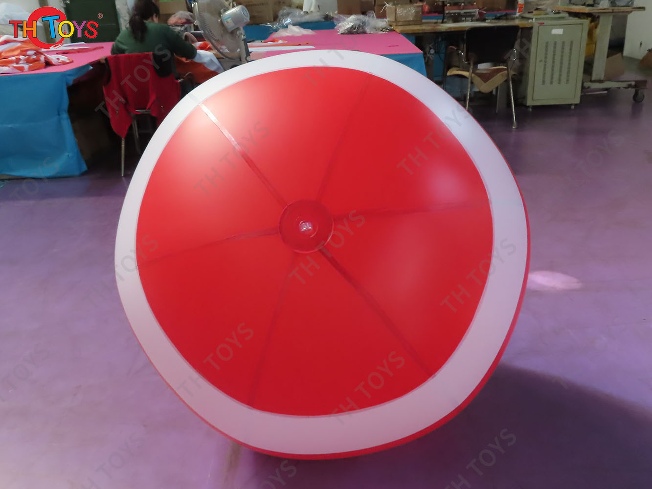 Fast Air Shipping Giant Inflatable Candy Helium Balloon Inflatable Hanging Sphere Balloon for Ceilling Decoration