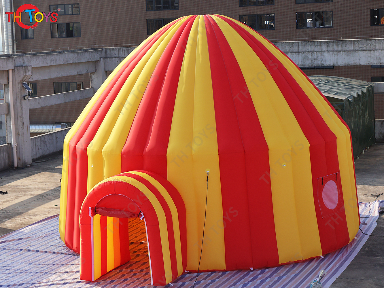 10m fashion Portable Inflatable Yurt Tent,outdoor Geodesic Dome Circus Tent Giant Temporary Shelter Igloo Tent For Sale