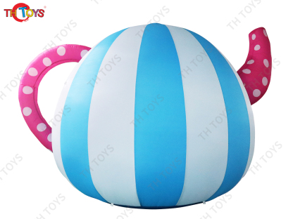Giant Inflatable Teapot Shape Stage New Design Background Inflatable Shelter