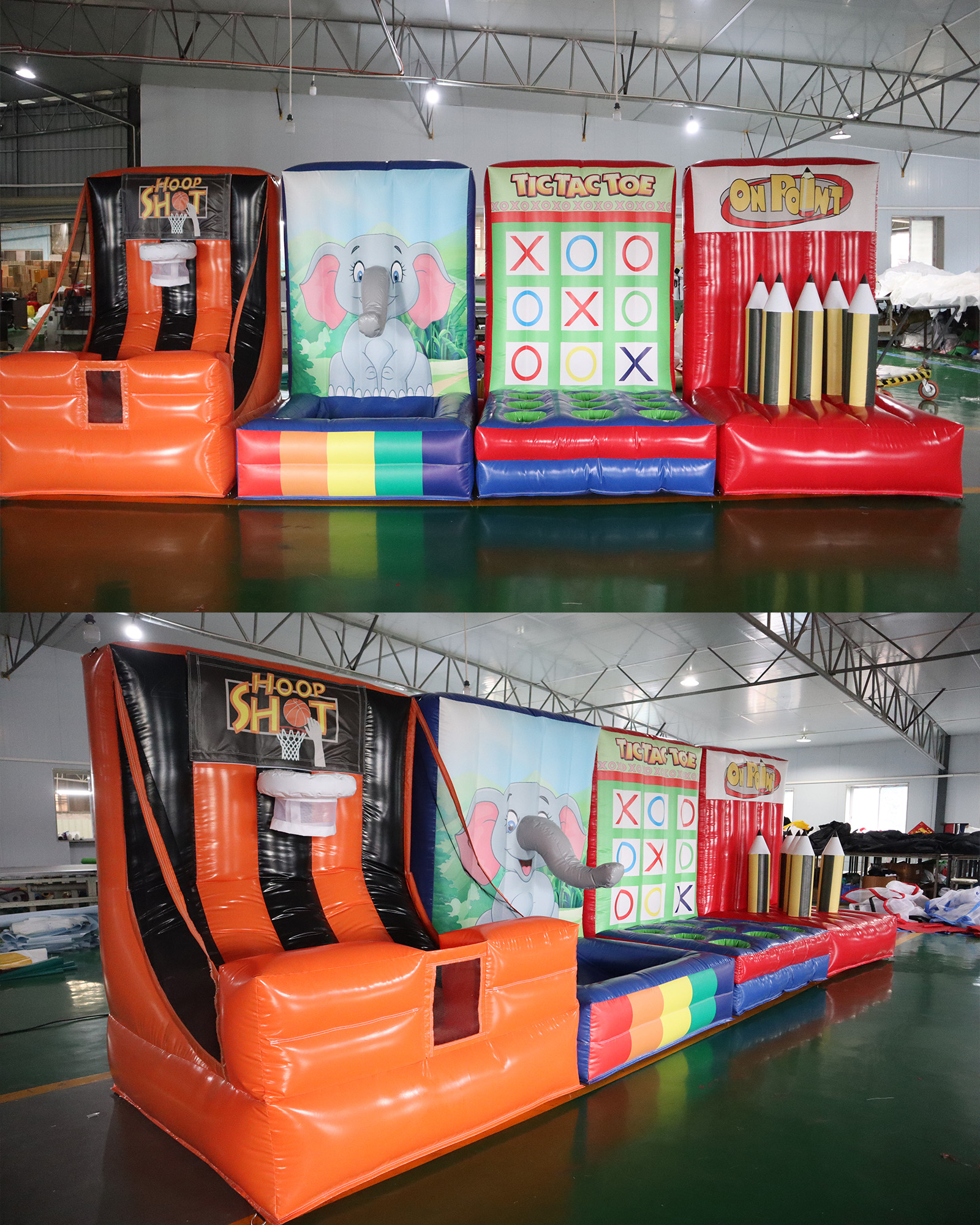  inflatable new carnival games for sales with oxford fabric light material