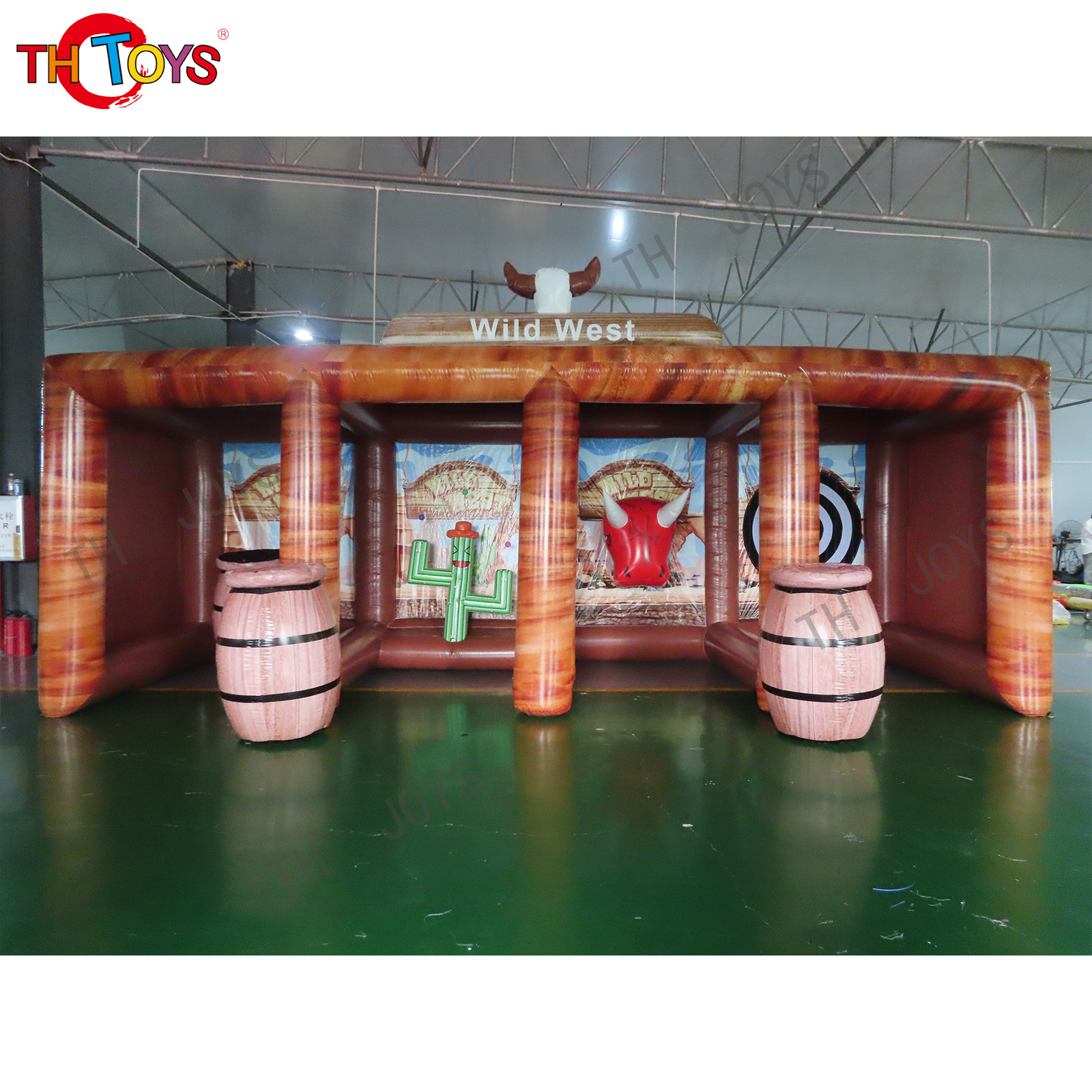 Custom Outdoor Inflatable Game 4 In 1 Fair Stall Inflatable Carnival Booth Inflatable Carnival Game For Events