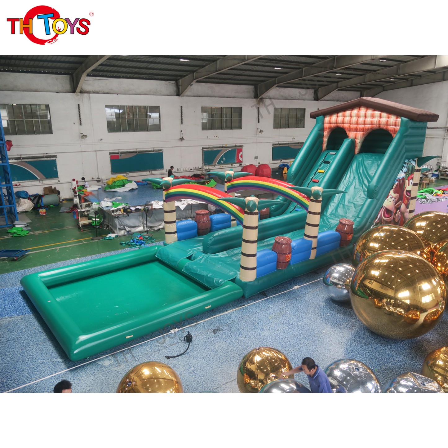 Inflatable slide-29
