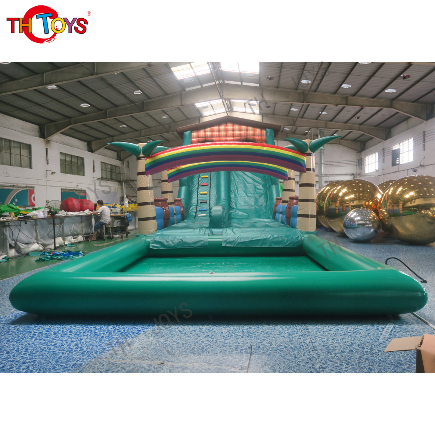 Inflatable slide-29