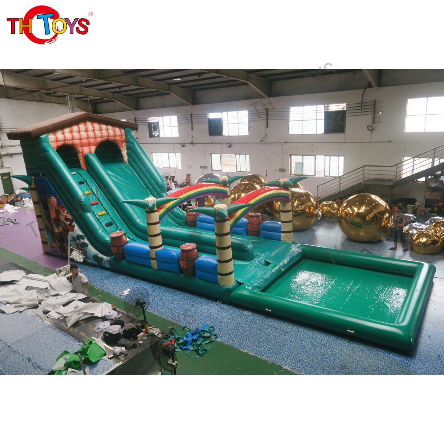 Inflatable slide-29