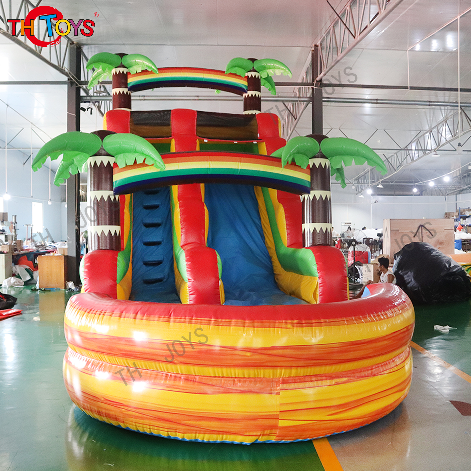 Inflatable slide-30