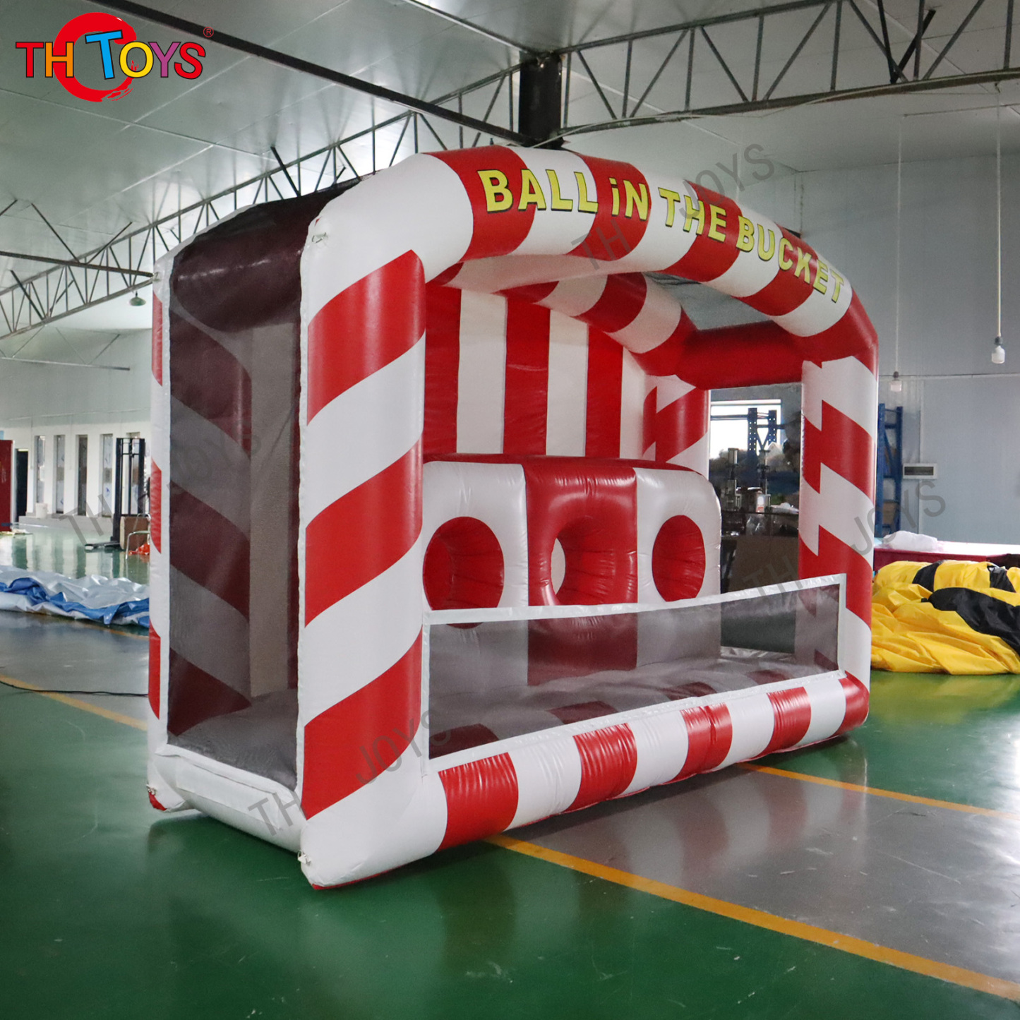 Inflatable Bouncy Interactive 3-in-1 Multi Sports Play Throwing Carnival Sport Game