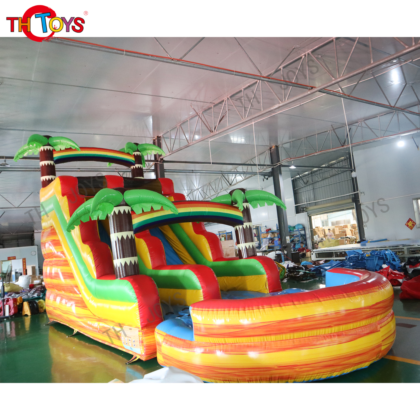 Inflatable slide-30
