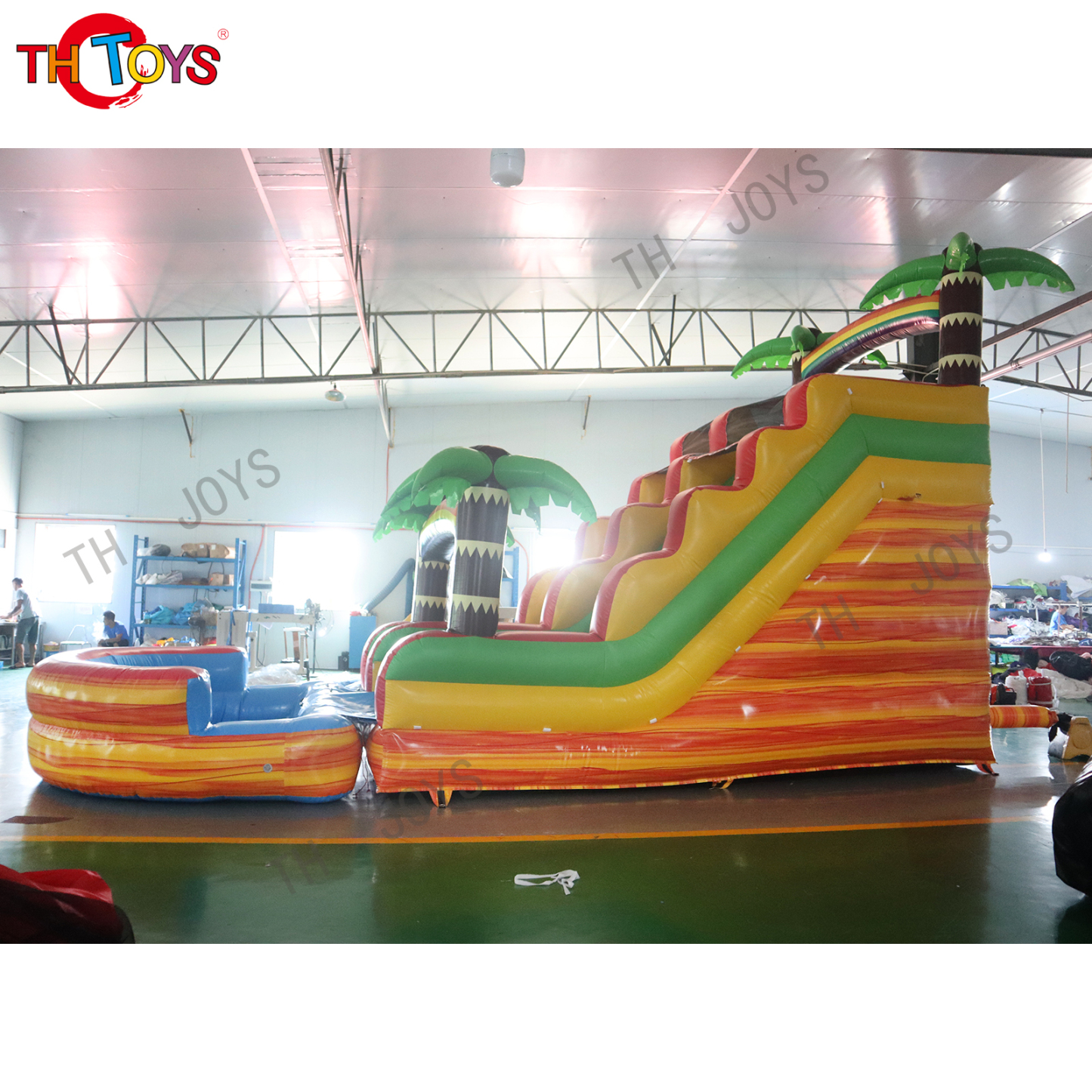 Inflatable slide-30
