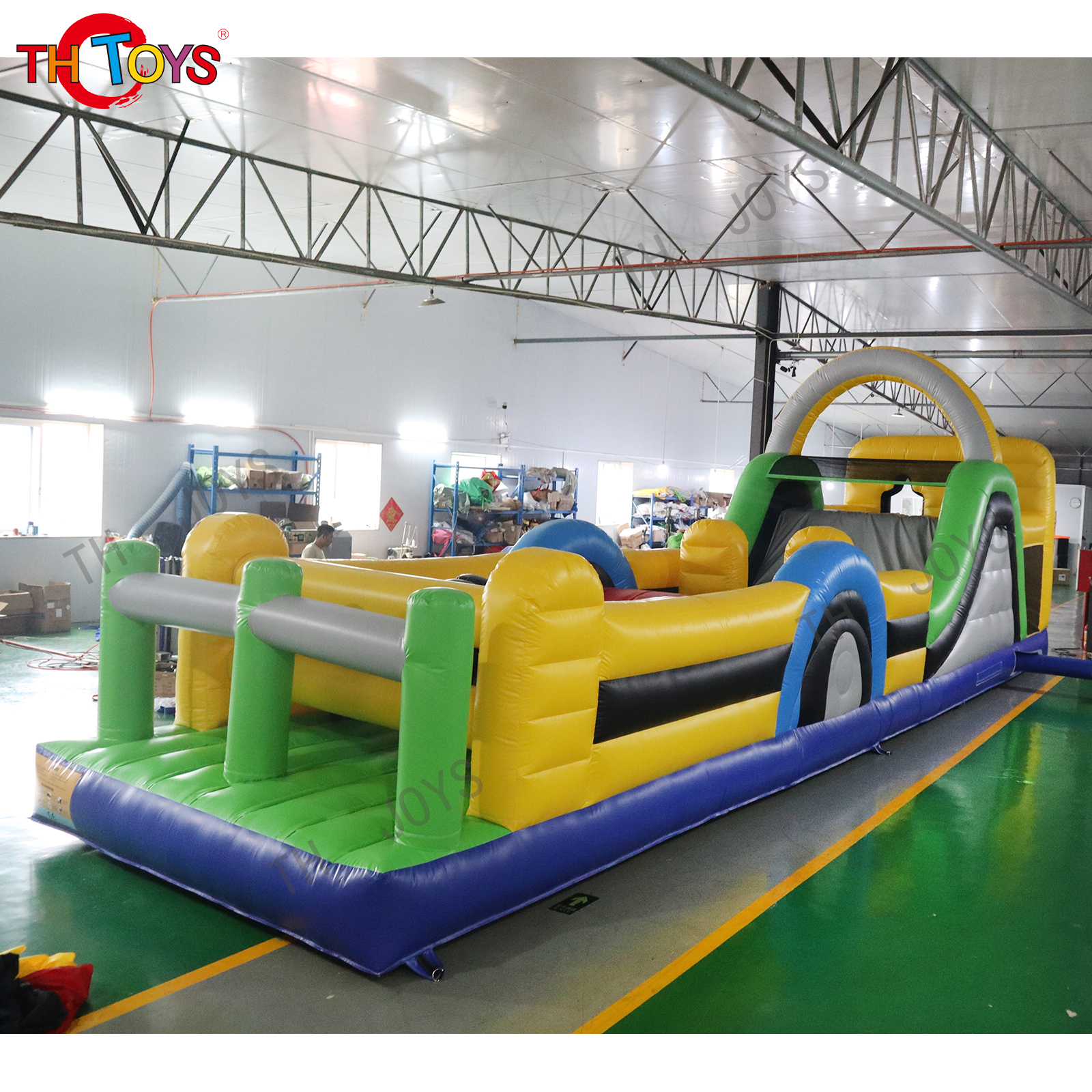 Inflatable Obstacle Course Sports Games-3