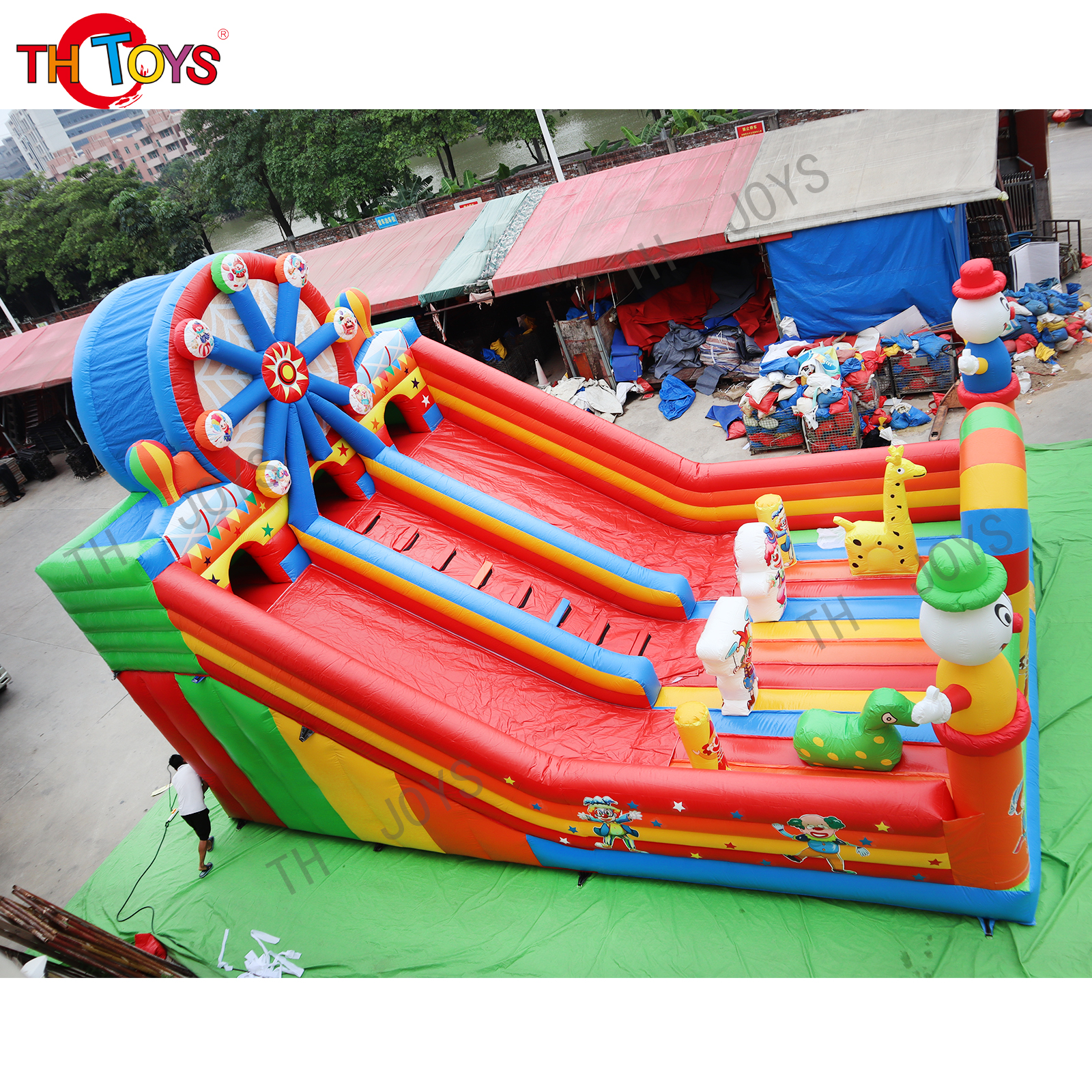 Inflatable slide-31