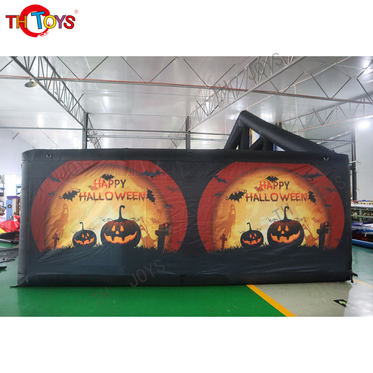 inflatable haunted house maze, haunted house inflatable maze for Halloween