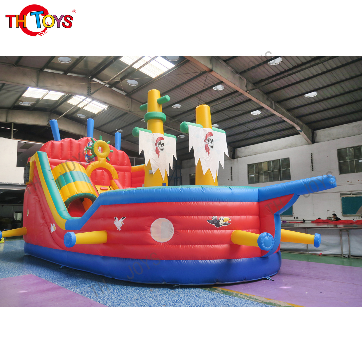 Inflatable slide-34