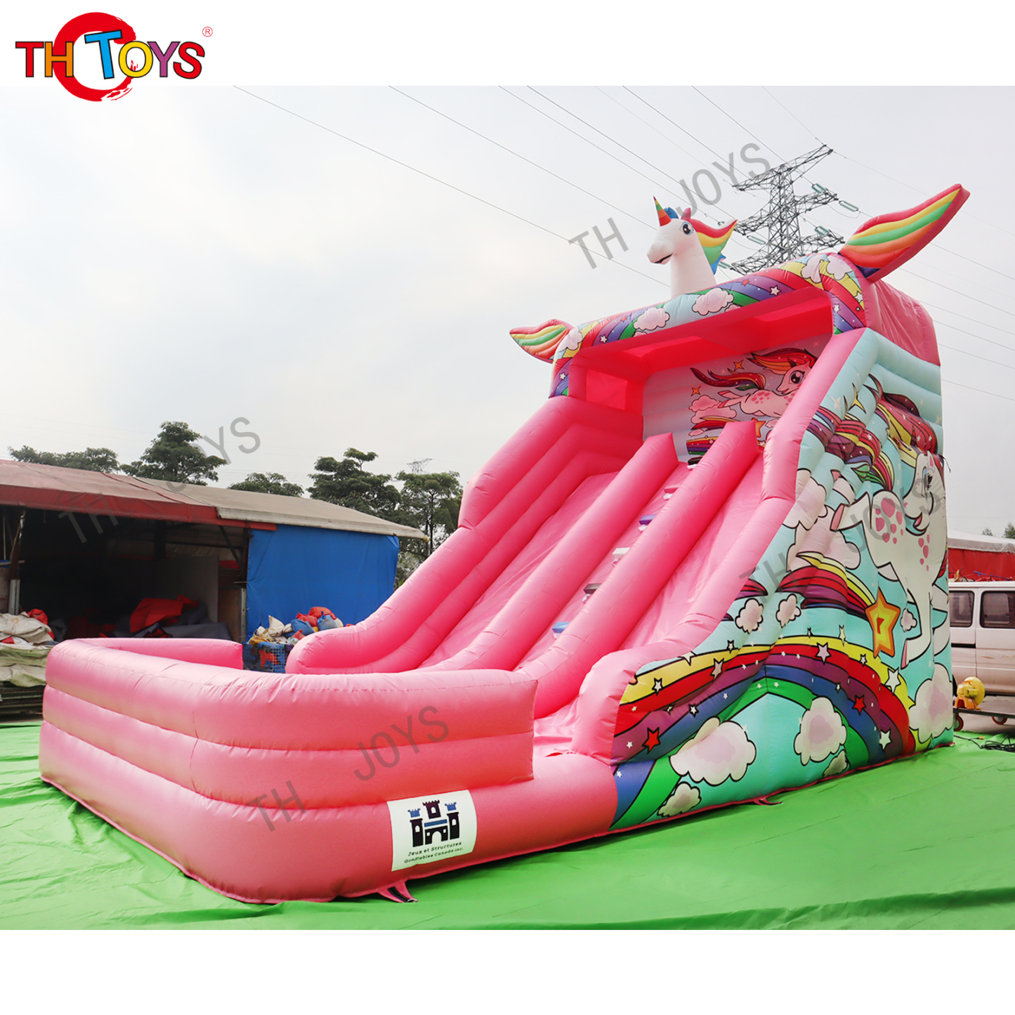 Inflatable slide-32