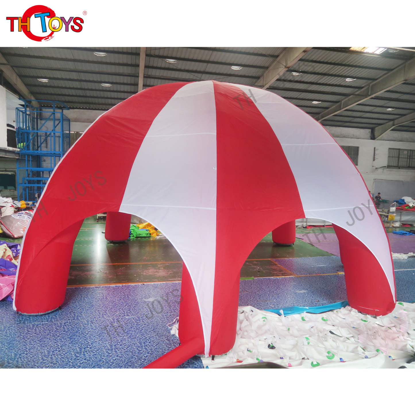 Inflatable spider tents03