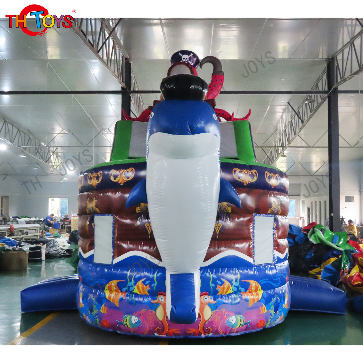 Inflatable slide-35