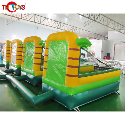 Inflatable Basketball Sport Carnival Game Inflatable Basketball Hoop Shooting Inflatable Ferrule Game Combination
