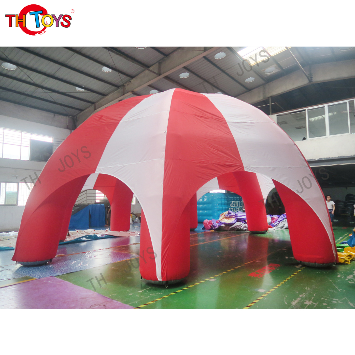 Inflatable spider tents03