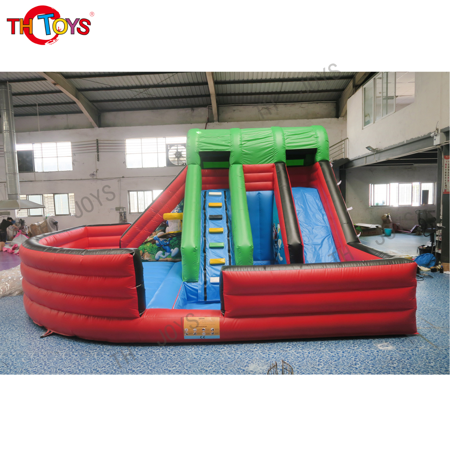 Inflatable slide-37
