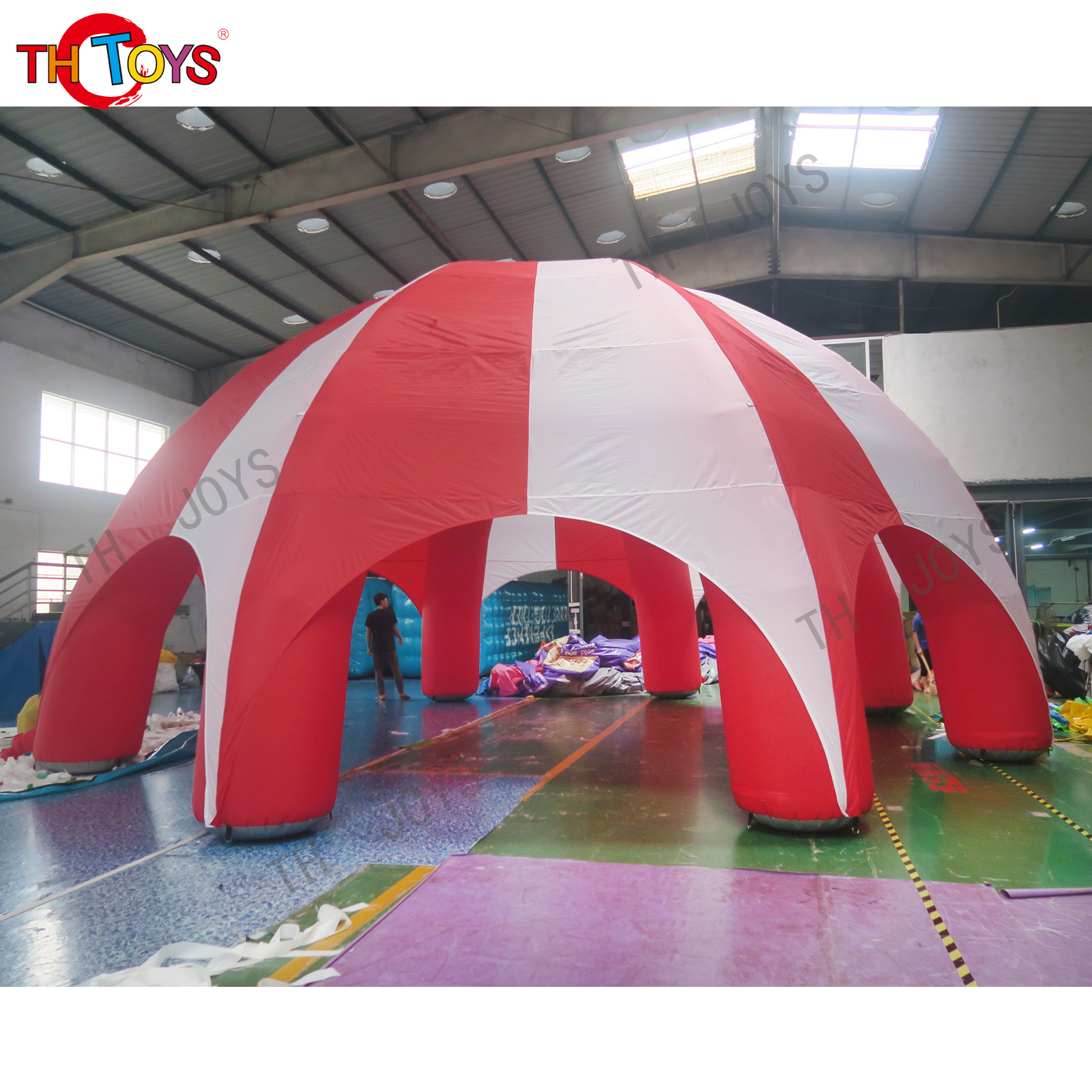 Inflatable spider tents03