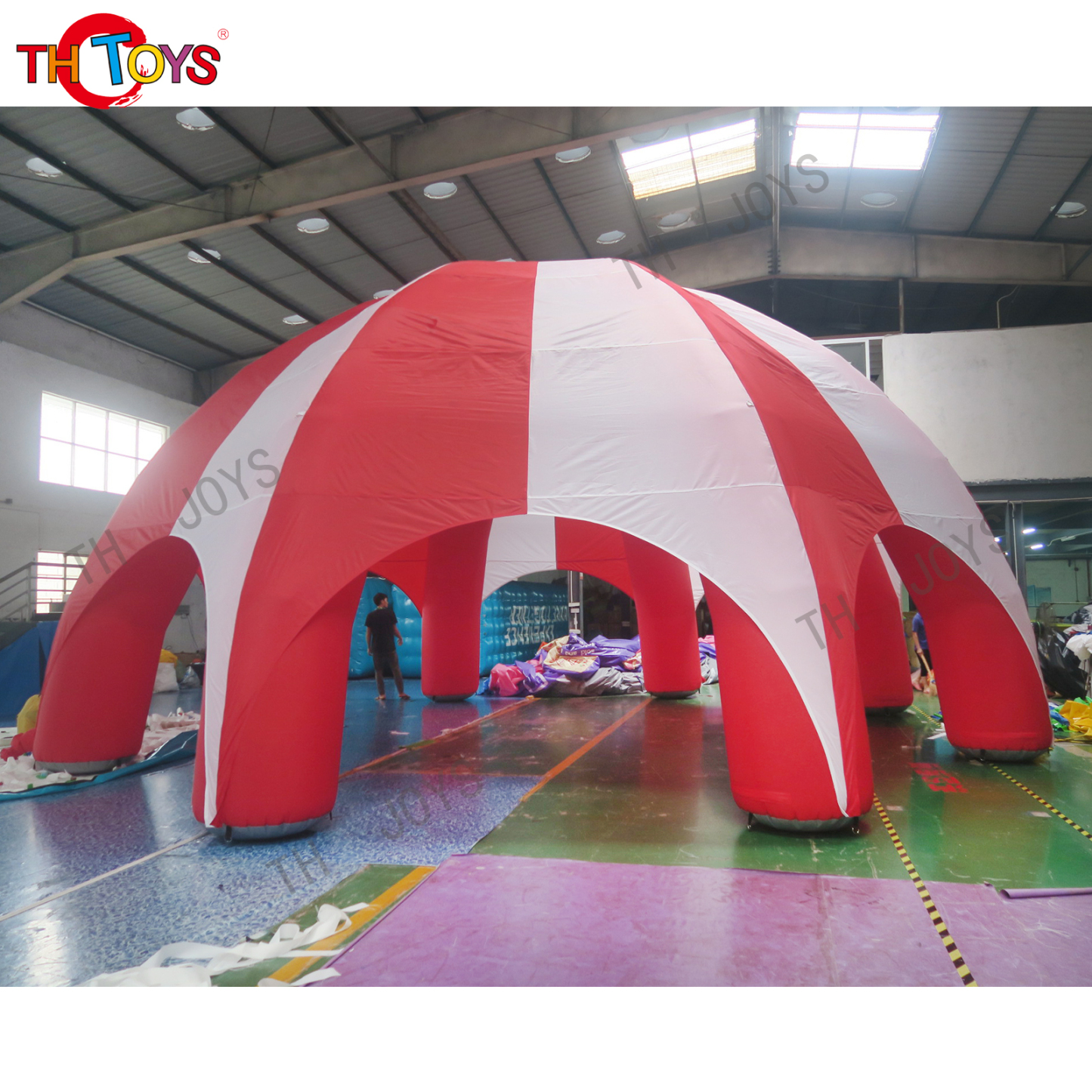 Inflatable spider tents03