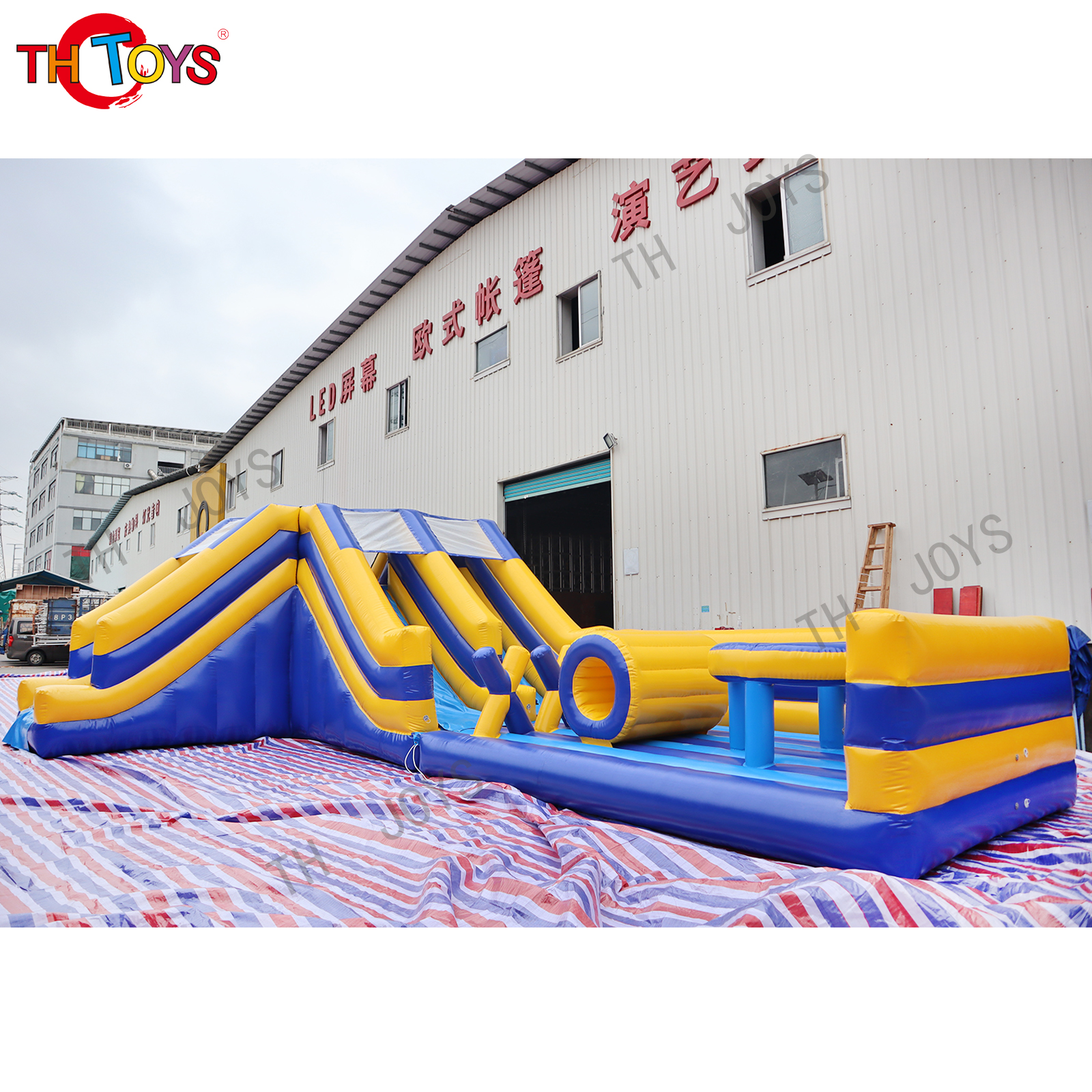 Inflatable Obstacle Course Sports Games-5