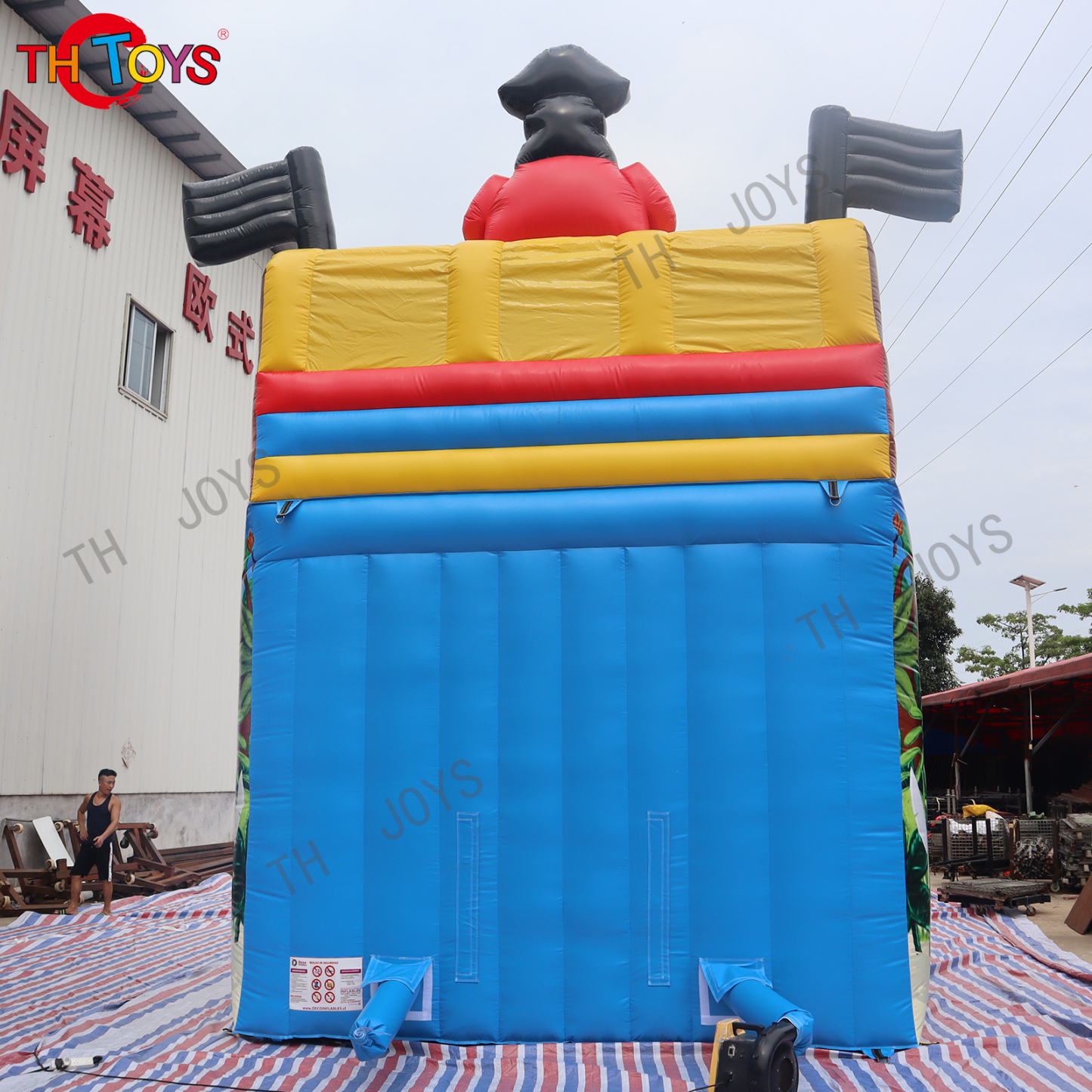 Inflatable slide-42
