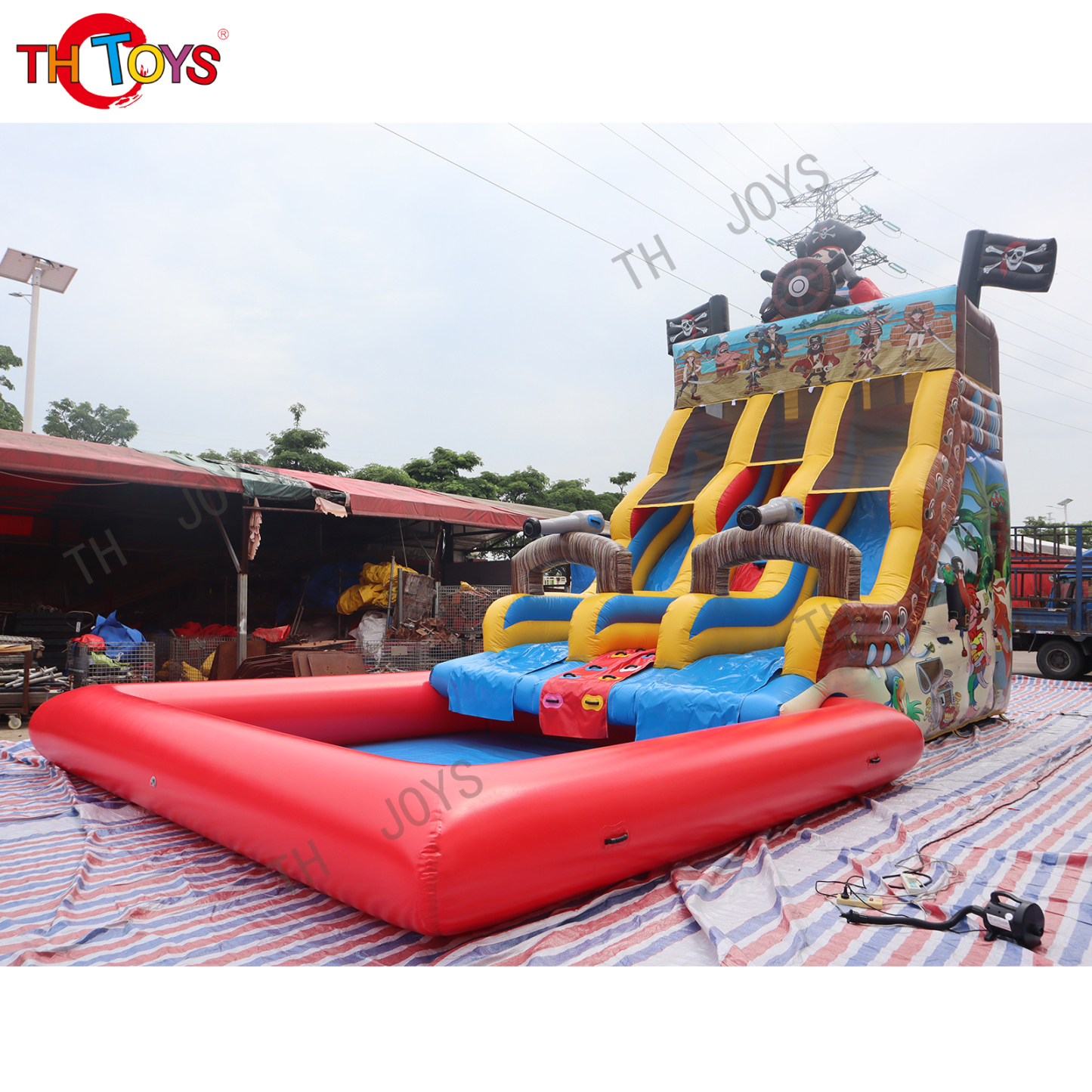 Inflatable slide-42