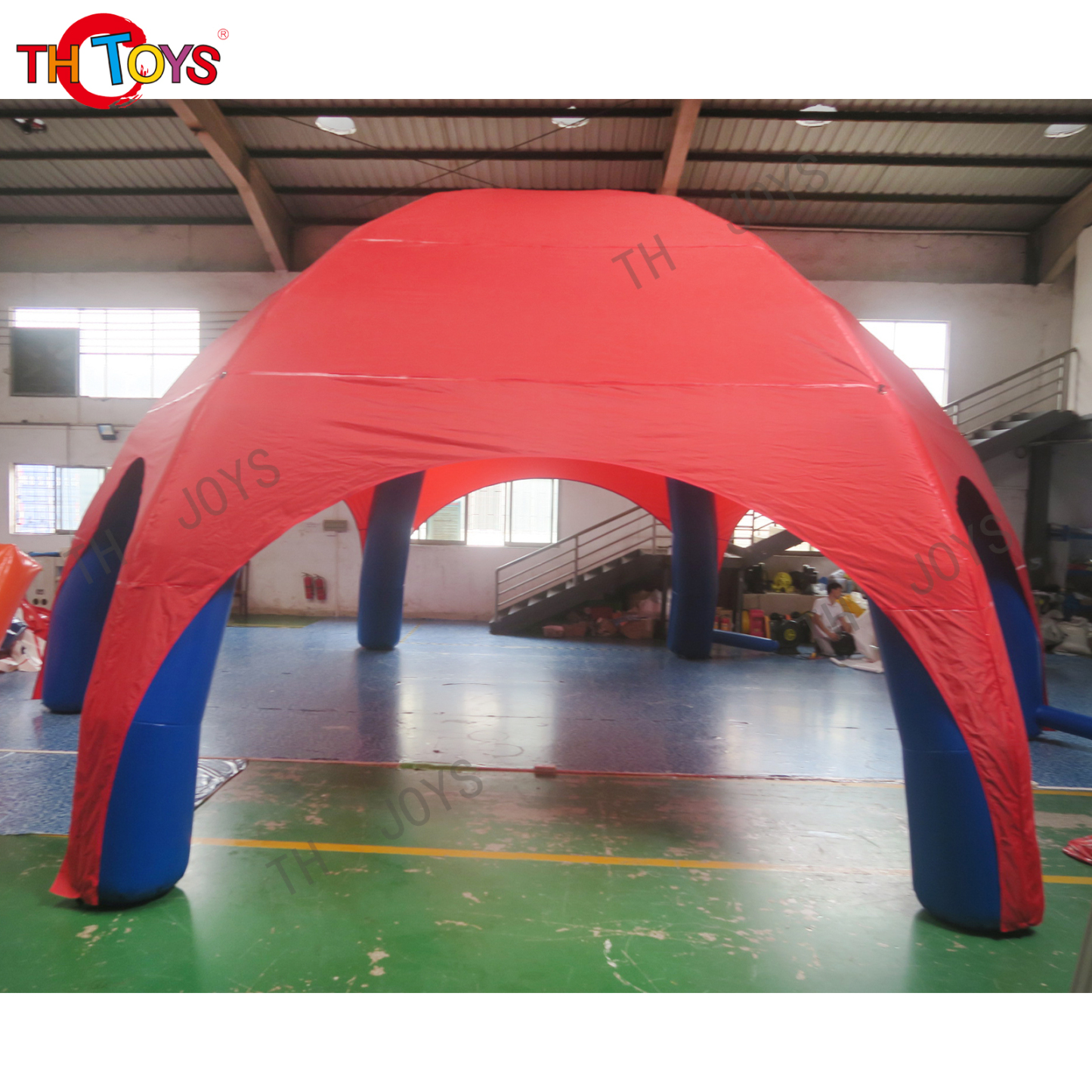 Inflatable spider tents04