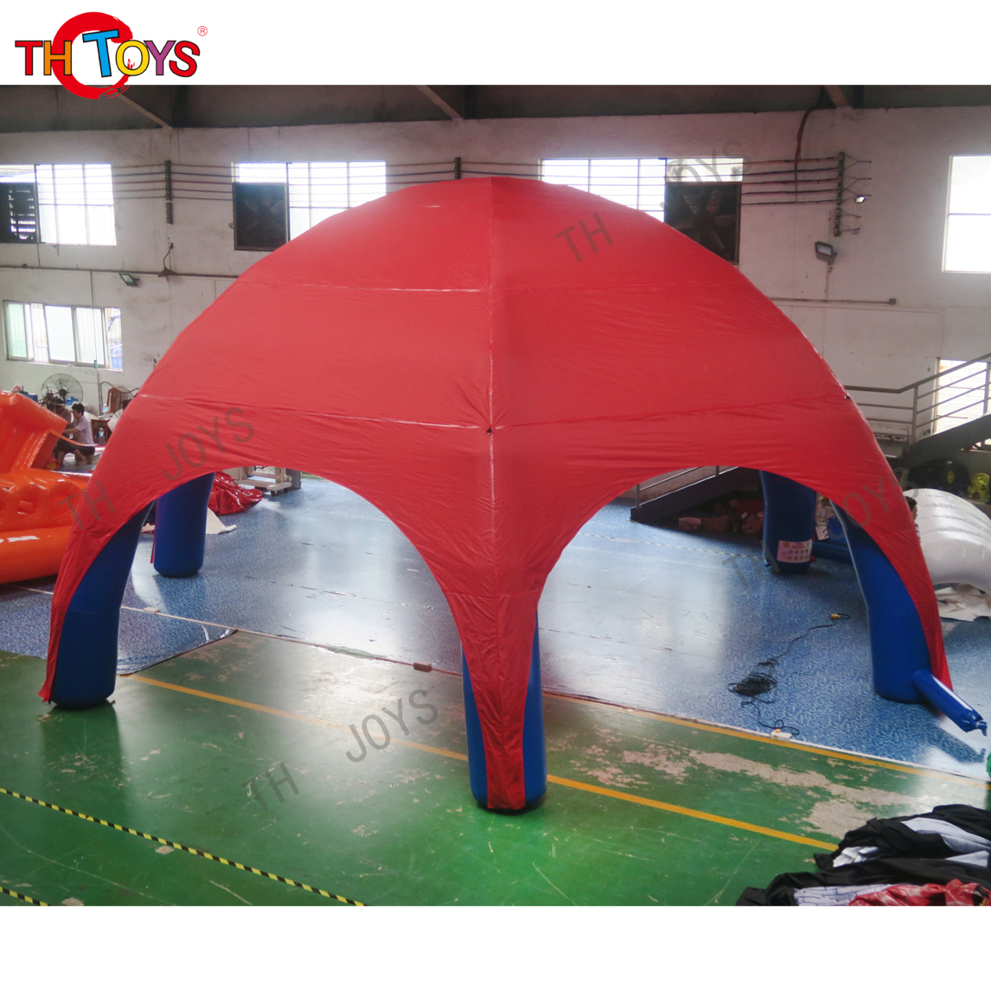 Inflatable spider tents04