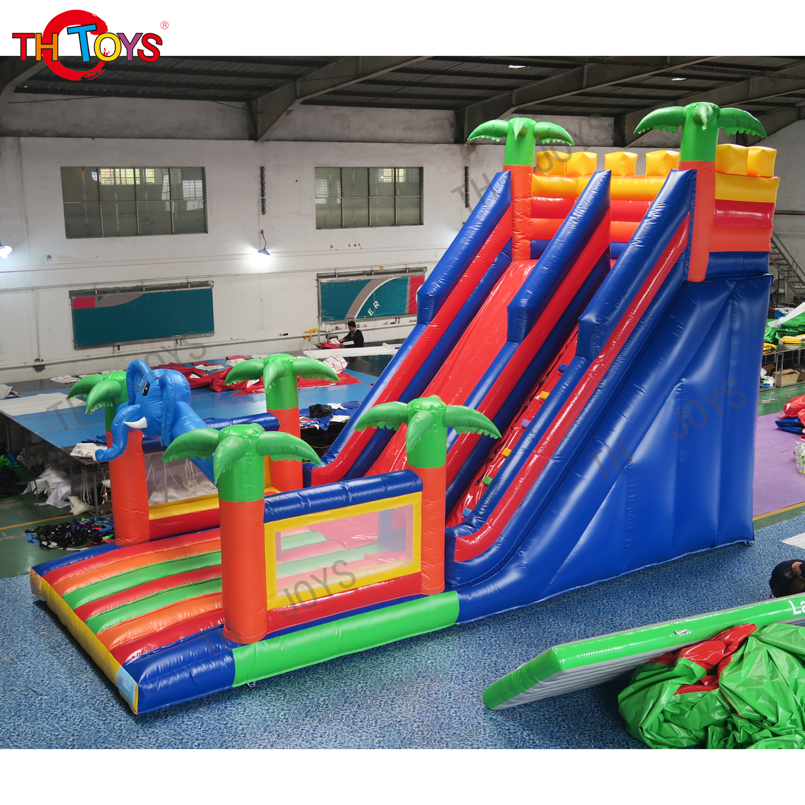 Inflatable slide-49
