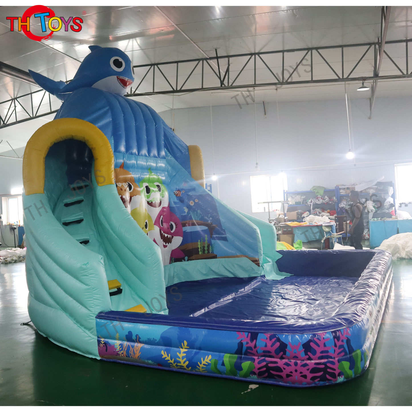 Inflatable slide-50