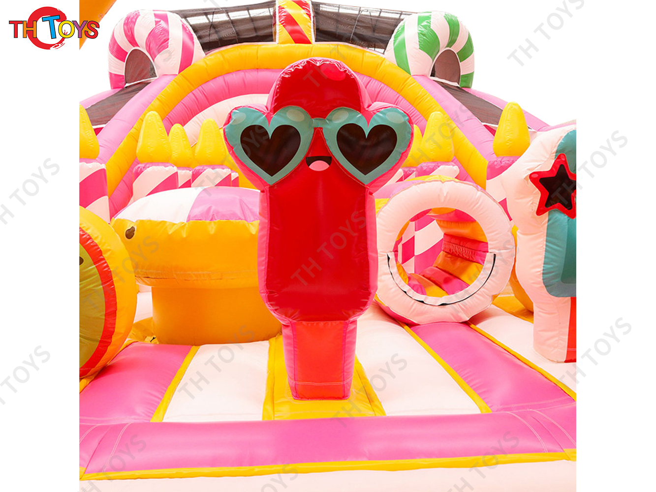 Inflatable Cake Bouncer Castles with cover Child Jumping Bouncy Castle Trampoline Bounce House Inflatable Bouncer