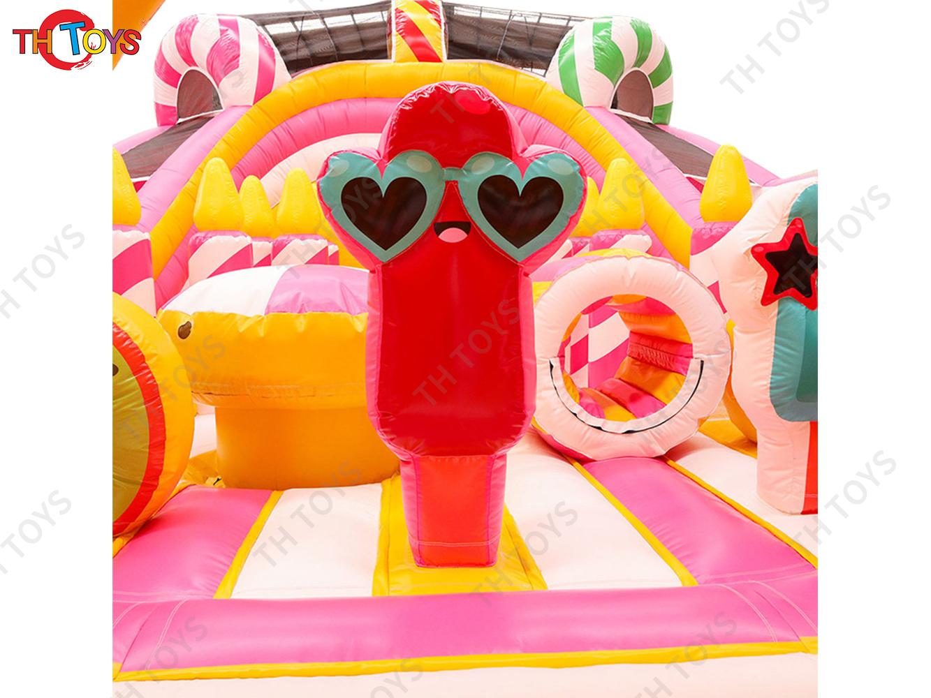 Inflatable Cake Bouncer Castles with cover Child Jumping Bouncy Castle Trampoline Bounce House Inflatable Bouncer