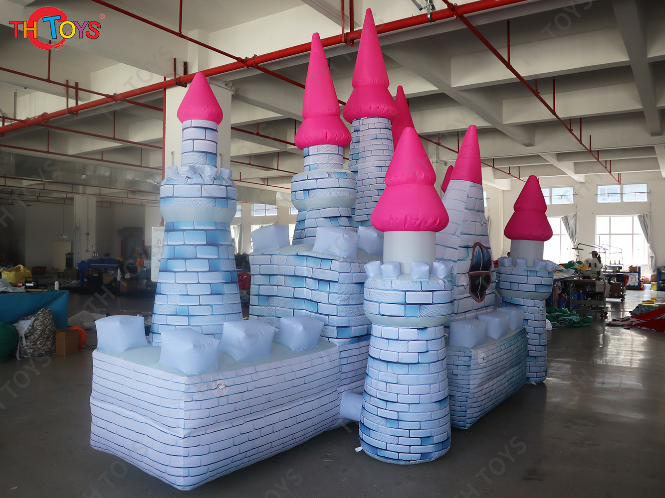 6m wide inflatable Princess Castle Tower Model for Event